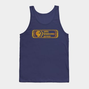 PBS Distressed Tank Top